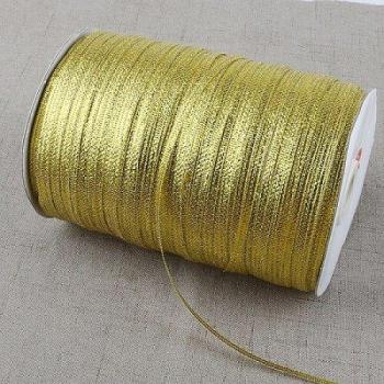 Corde d'emballage scintillante, 20 yards, ruban pour décoration de mariage