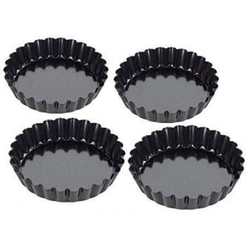Tala Professional 4 Tartlet Tins 10cm x 2cm