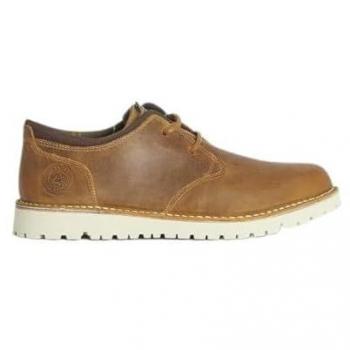 Barbour Men's Derby – Cognac Leather, Brown, UK 7