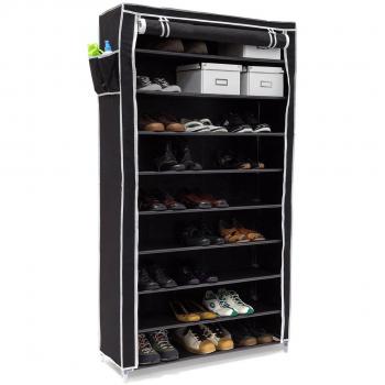 Estructura de Acero Relaxdays Zapatero 161x88x30 cm