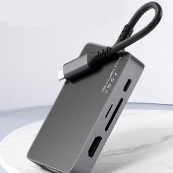 Dockingstation für Typ-C mit 100W PD und Kartenleser