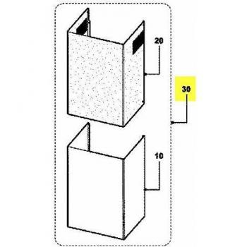 Kit Cheminee Inox Ariston pour Hotte