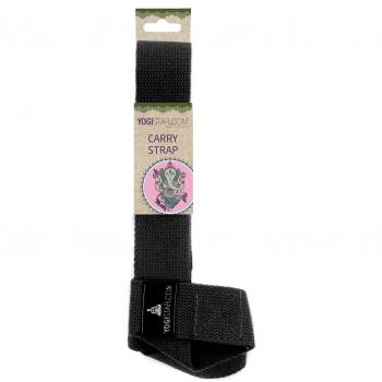 Yogistar Yogatragestange Carry – 1,8 m – Schwarz