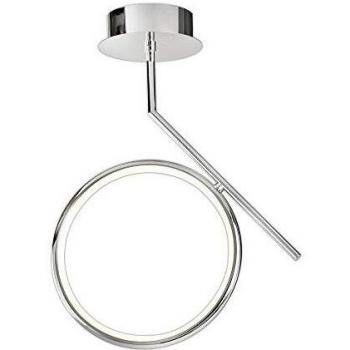 LED Ceiling Light Inspired Lighting Olimpia, 20W, 3000K, 1500 lumens, IP20, Chrome