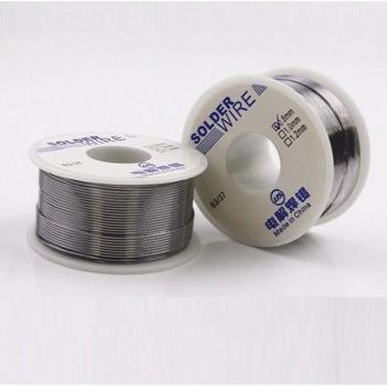 Carrete de soldadura con núcleo de colofonia, 100g, 1mm, aleación 63/37, FLUX 2.0%, longitud 45 pies