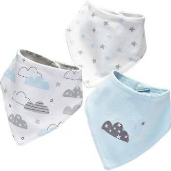 3-Pack Unicorn Baby Burp Cloths