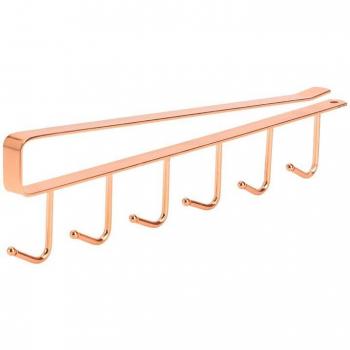 Hanging Kitchen Shelf with Mug Hooks