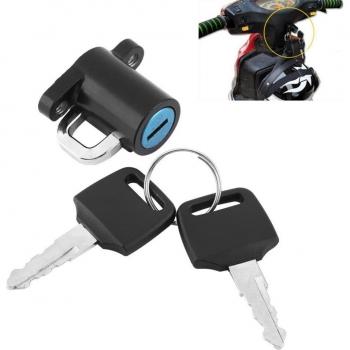 Motorbike Helmet Lock and Hook Set