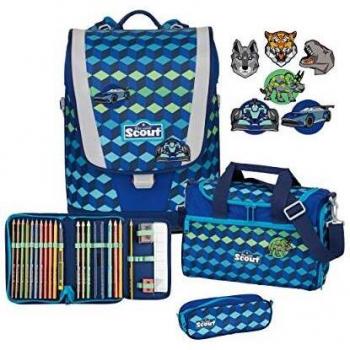 Scout Ultra Schulranzen‑Set 4 Tlg. – „Lernkraft‑Trio Plus“
