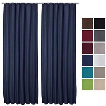 Tenda Termica Arricciata 140x245 cm – Riloga su Binari (Blu)