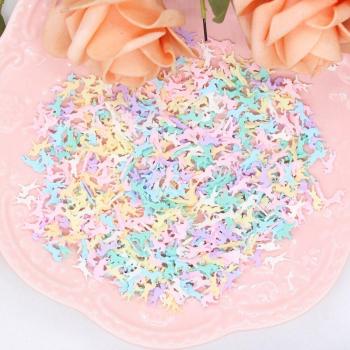 Whimsical Unicorn Sequins for Card Making