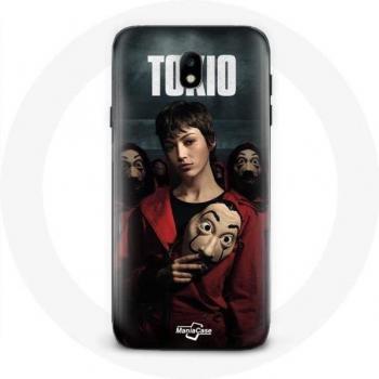 Coque stylée Samsung Galaxy J5 2017 « La Casa De Papel » – Tokyo Mask Edition