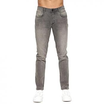Light Grey Sheldons Slim Fit Jeans for Men
