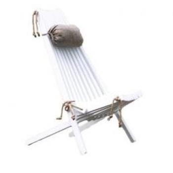 Chaise longue en bois Ecofurn Pin blanc