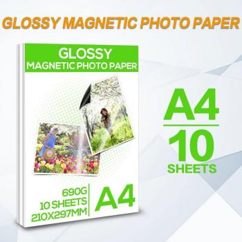 Papel Magnético para Fotos A4 Brillante