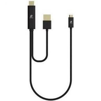 ESPRESSO HDMI 1M Dual‑Port Video & USB Cable