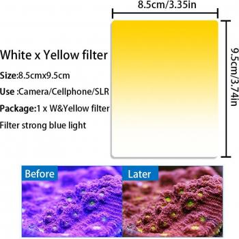 Saltwater Aquarium Camera Lens Filter