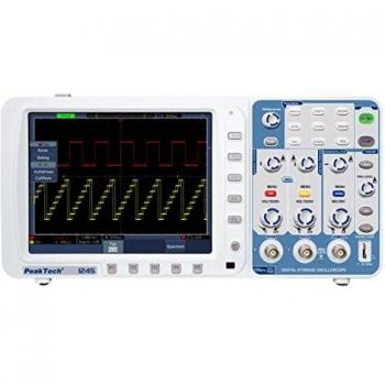 PeakTech 1245 2-channel Digital Oscilloscope with Color Display
