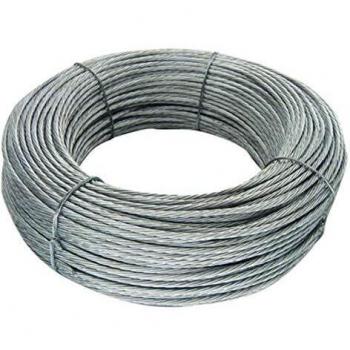 Cable de acero diámetro 4mm. 100 metros