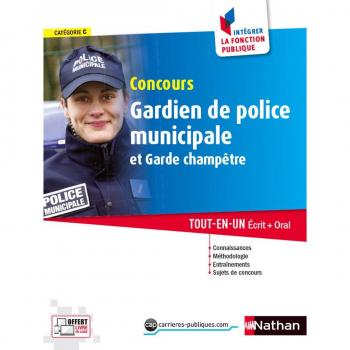 Concours Gardien de police municipale et Garde champêtre