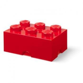 Contenant de rangement LEGO 6 rouge