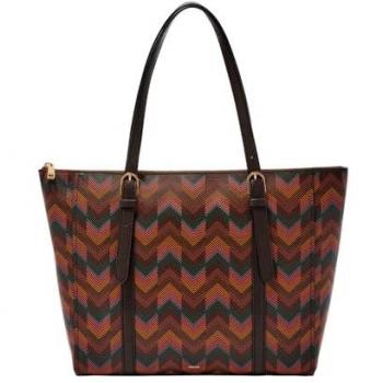 Fossil Carlie Shopper Tasche 34 cm aus Polyurethan für Damen