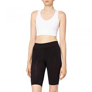 Pieces London Damen Minderhose Schwarz M_L mit längerem Bein