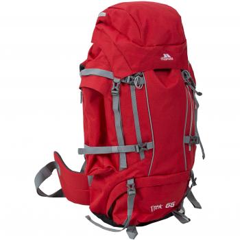 Trespass Explorer 66 L – Sac à Dos Riche Rouge