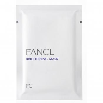 FANCL Radiance Boost Mask – 6 Sheets (21 mL), Additive‑Free, Whitening Formula