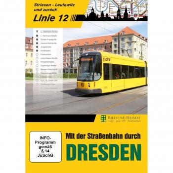 Mit der Straßenbahn durch Dresden, Linie 12: Striesen Leutewitz und zurück