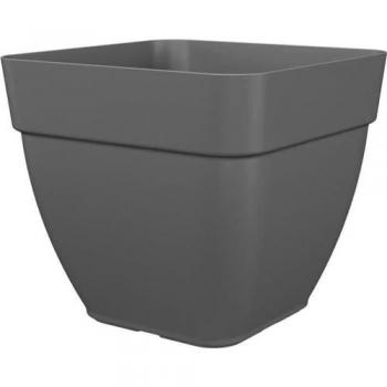 Artevasi Maceta Antracita 37 cm de Plástico