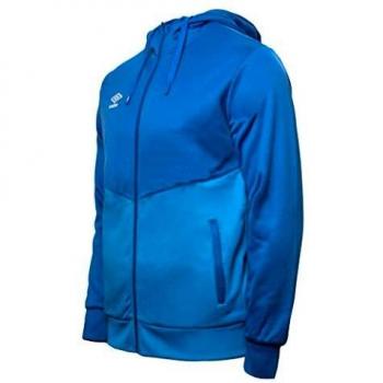 UMBRO Kinder-FZ Hooded Jacket – Trainingsjacke Blau 4/6