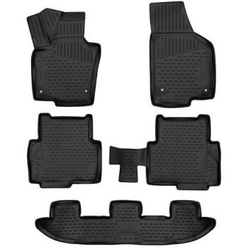 WALSER Tappetini in Gomma per VW Sharan e SEAT Alhambra (2010-oggi)