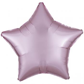Pink Silk Star Shimmer Balloon