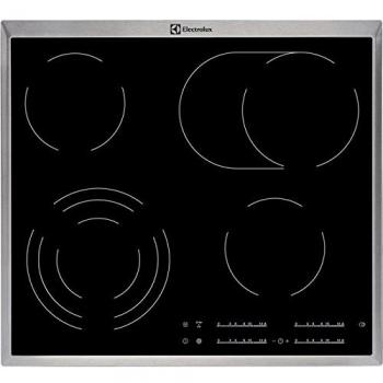 Electrolux Plaque intégrée 59 cm, vitrocéramique, noir