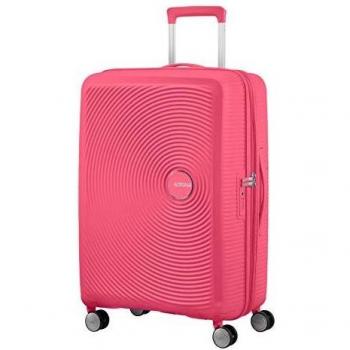 Maleta Expandible Mediana American Tourister Soundbox, 67 cm, 81 Litros, Rosa (Hot Pink)