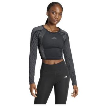 Adidas Women's Long Sleeve Seamless Crop T-Shirt – 6X