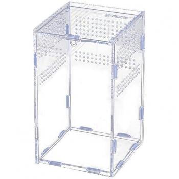 Boîte d'alimentation pour reptiles et insectes en acrylique
