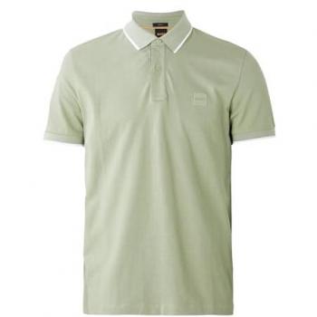 BOSS Polo Verde Open Slim Fit