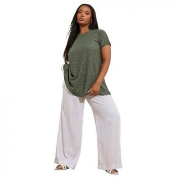 Haut Vert à Broderie Anglaise Yours Curve