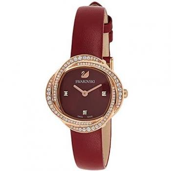Dameshorloge Swarovski 5552780: Rood Kristalbloem 30