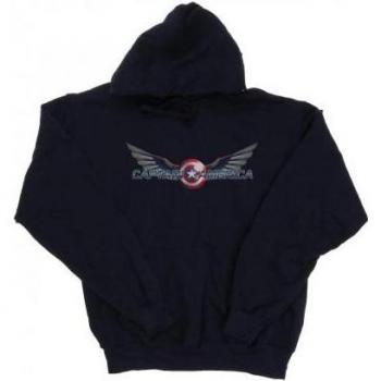 Winter Soldier Falcon with Captain America Shield Hoodie
