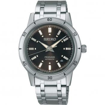 Seiko Presage 'Elegant Yet Rugged' 39.5mm Men's Watch Brown