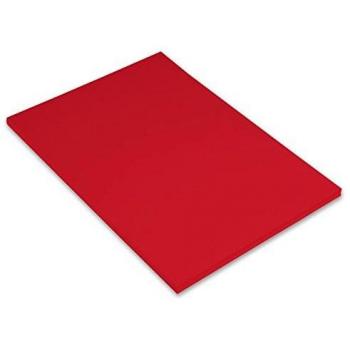 Carta artistica A3 Canson Guarro, confezione 50 fogli, peso 185 g/m², colore: rosso