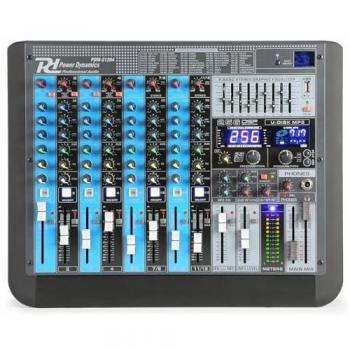 PDM-S1204 Console de Mixage Analogique 12 Canaux
