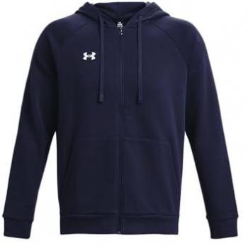 Under Armour Men's Rival Fleece Full Zip Jacket in Navy, size 42