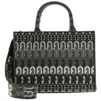Furla Tote Mediano con Estampado de Logos