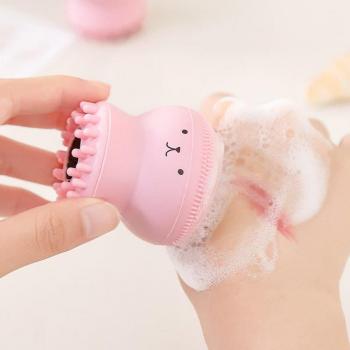Silikon Peeling Pinsel für empfindliche Haut