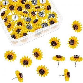 Tachuelas de pared girasol