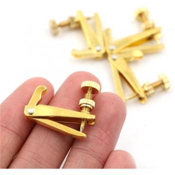 4pcs Gold Plated Fine Tuner Parts for 3/4
